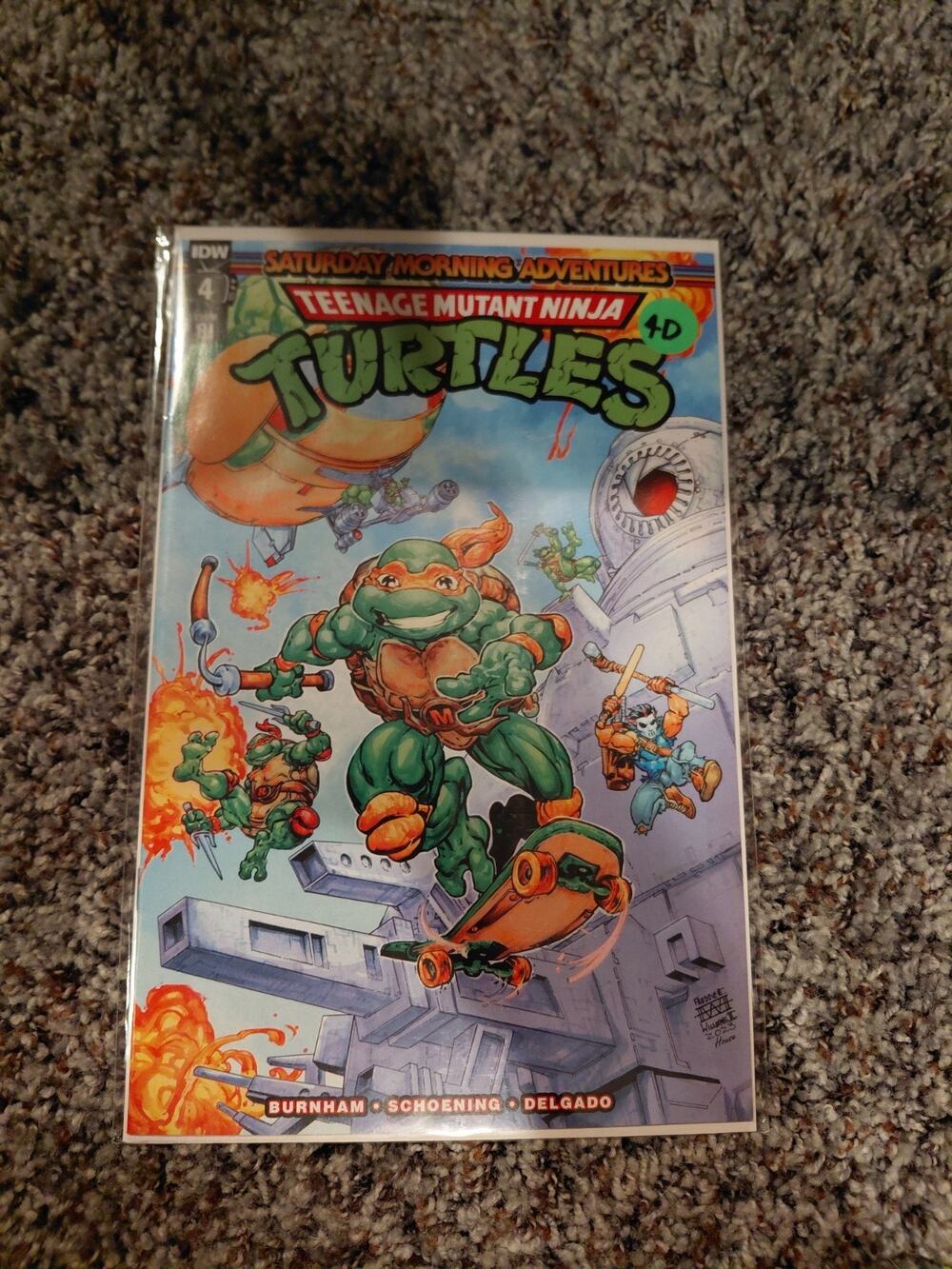 Teenage Mutant Ninja Turtles: Saturday Morning Adventures #4 Cover R1
